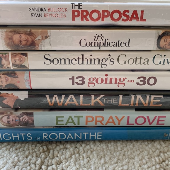 Other - 7 DVDs Great LOVE, COMEDY stories!♥️💕♥️💕♥️